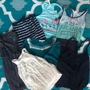 Bundle of 7 Shirts and Tanks!